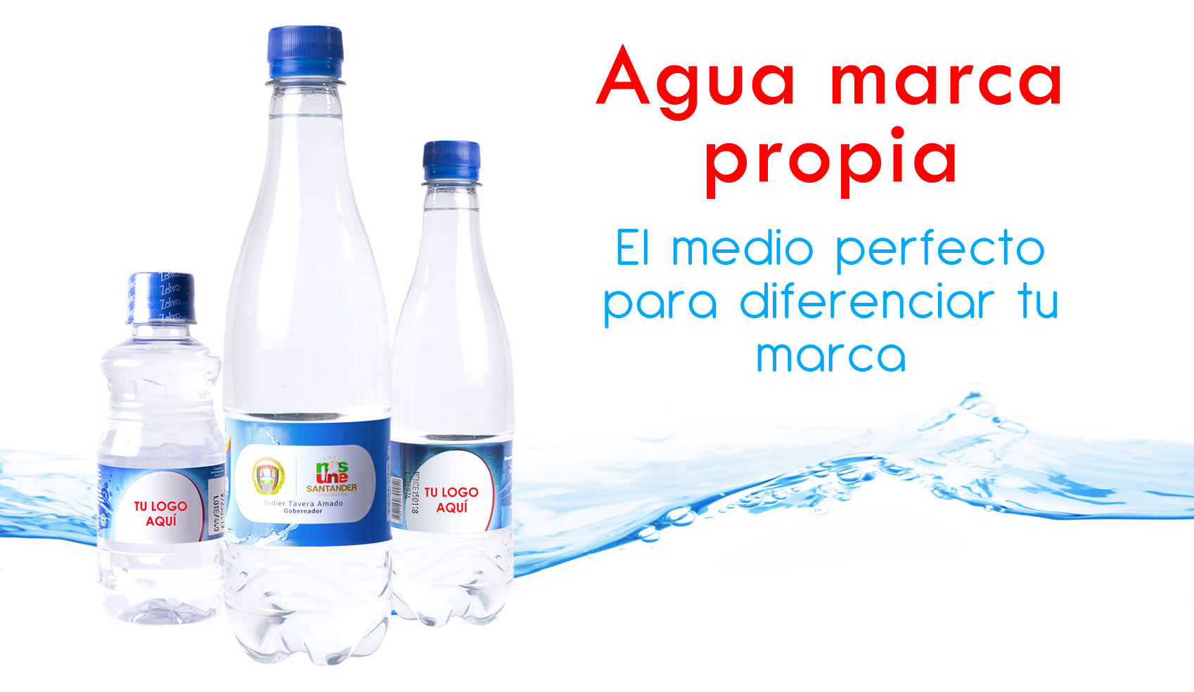 Agua marca propia en Colombia - Agua Zafiro