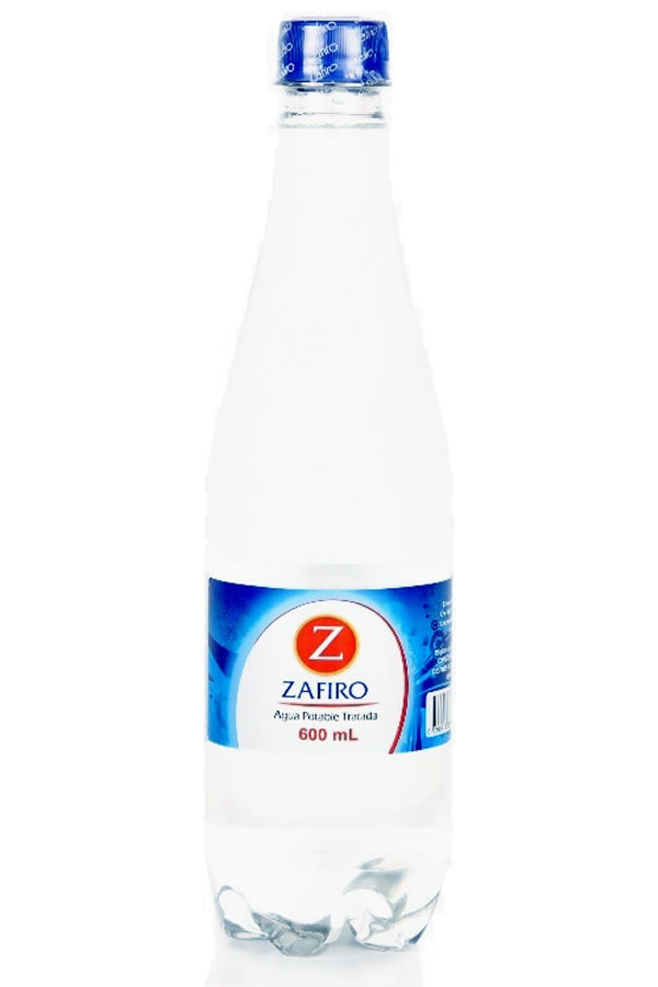 Agua en botella de 600 ml - Agua Zafiro